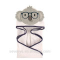 Baby bamboo hooded towel high quality perfect for baby gentle and sensitive skin--Animal face